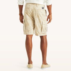 Nautica Jeans Co. 9.5" Printed Cargo Short,Sail White,large