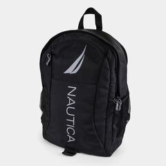 PANELLED BACKPACK,True Black,large