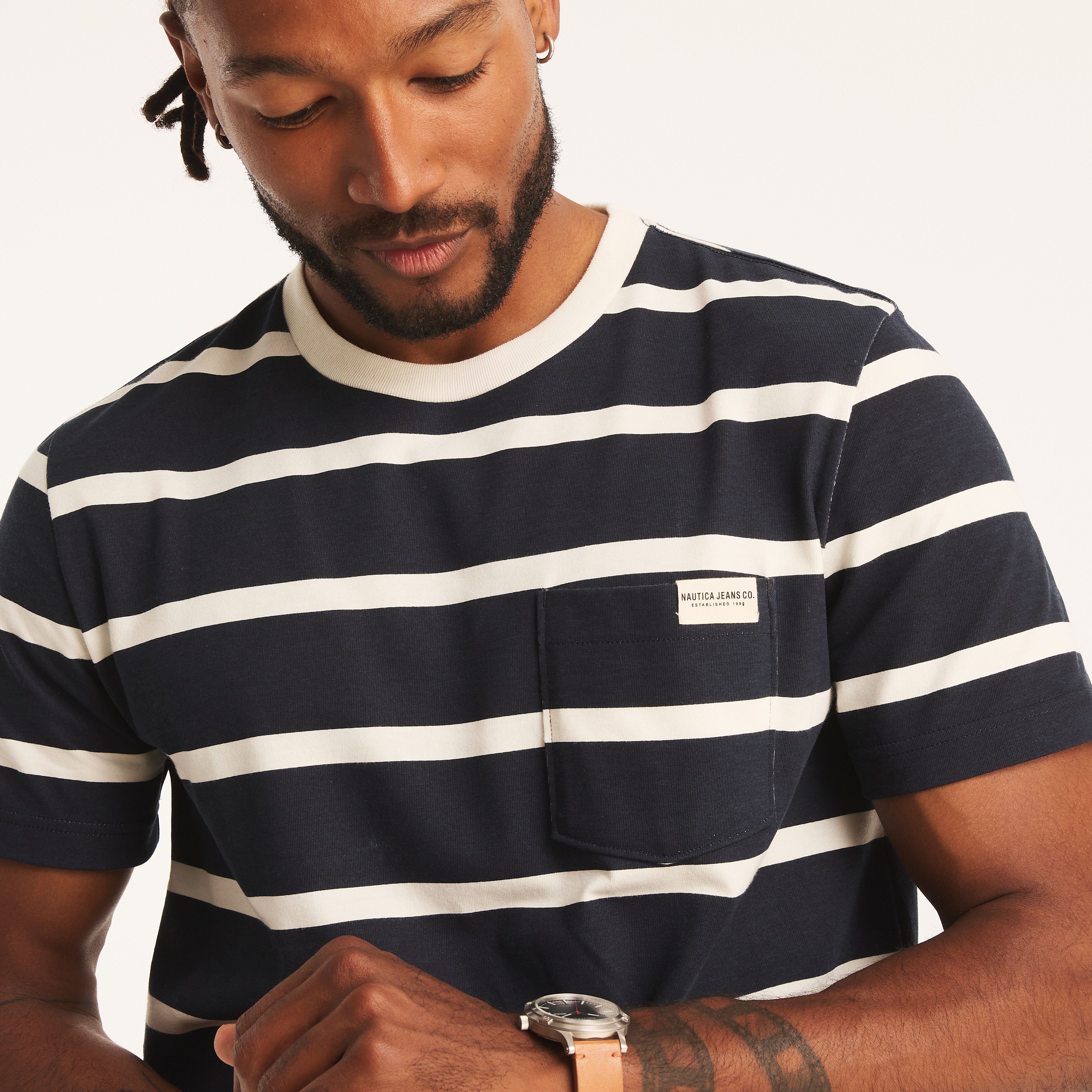 Nautica Jeans Co. Striped T-Shirt | Nautica