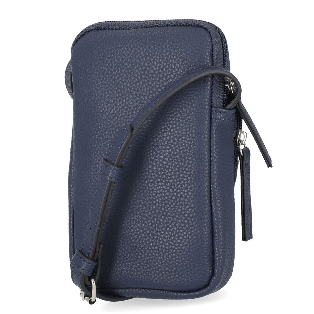 QUILTED PHONE CROSSBODY BAG,Workshirt Blue,large
