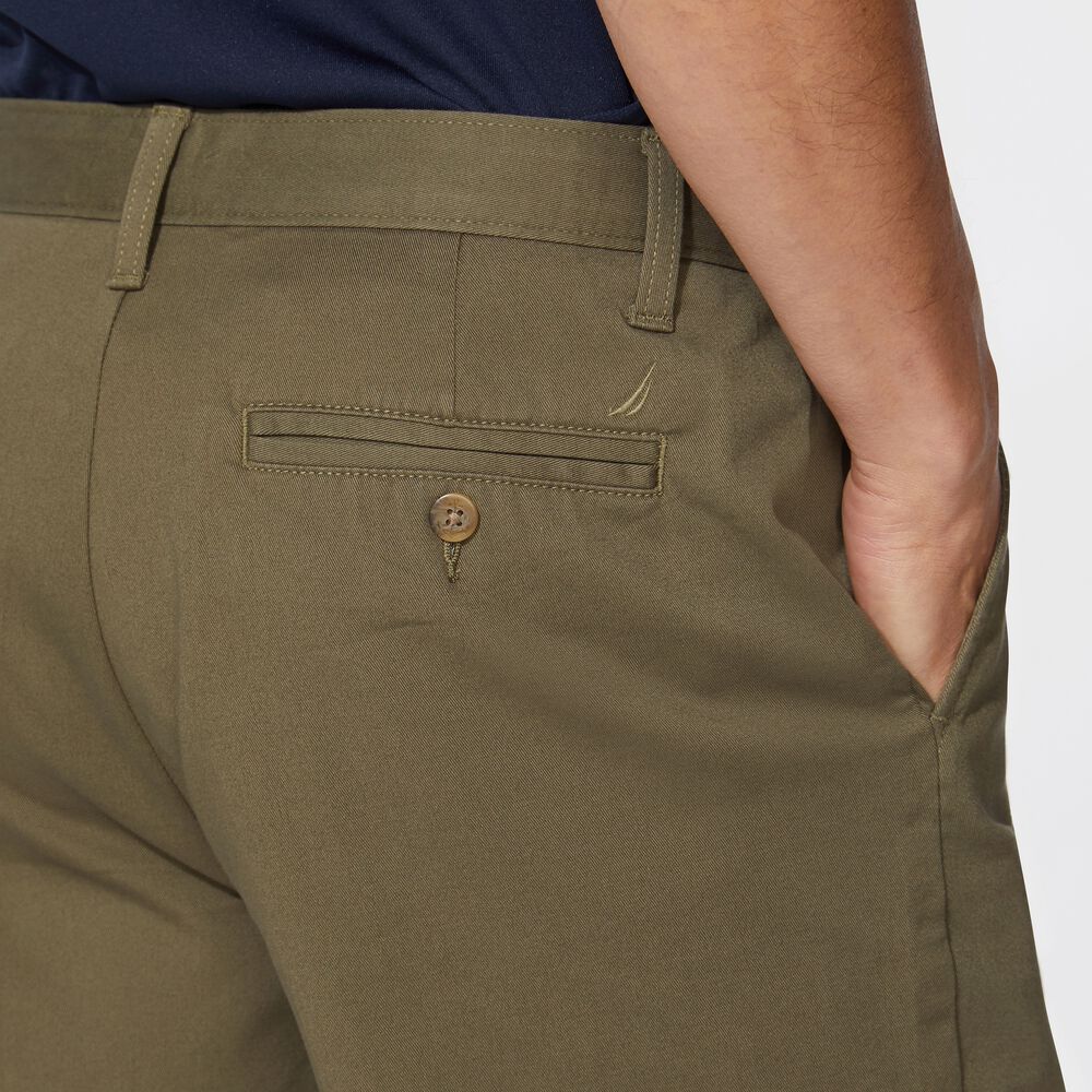 8.5" STRETCH-TWILL SHORT,Sage,large