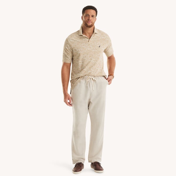 Big & Tall Classic Fit Printed Polo