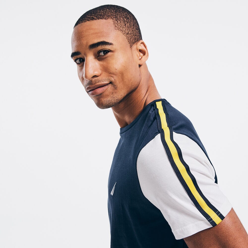 COLORBLOCK BRAND ICON T-SHIRT,Navy,large