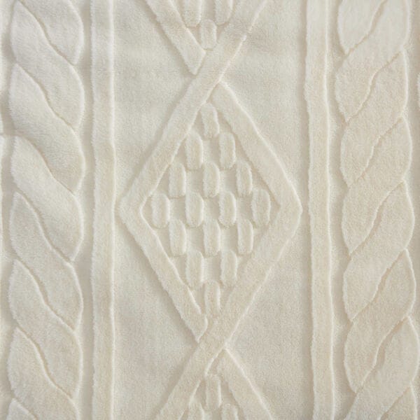 Willow Cable Knit King Comforter Set 