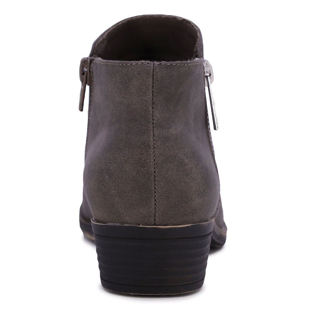 Suede Bootie,Pale Blue,large