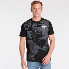 NAUTICA COMPETITION MARITIME GRAPHIC T-SHIRT,True Black,large