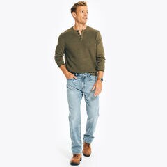 ORIGINAL RELAXED STRETCH DENIM,Navy,large
