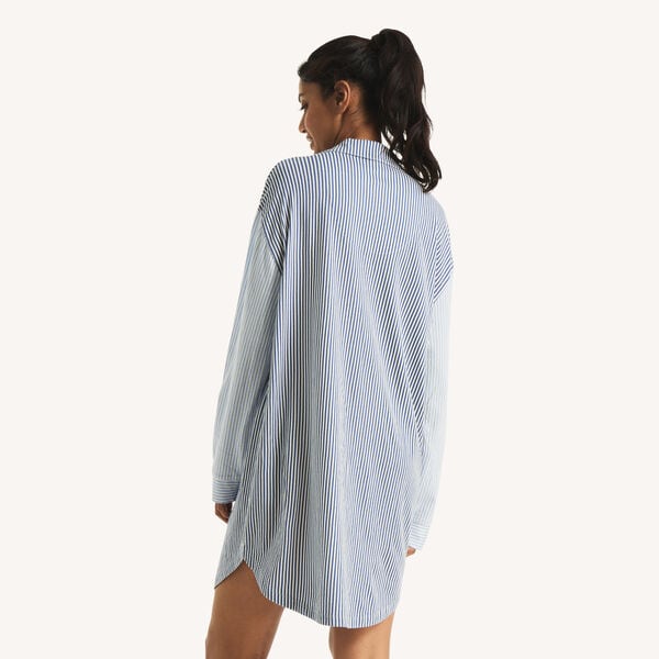 Button-Front Sleep Dress