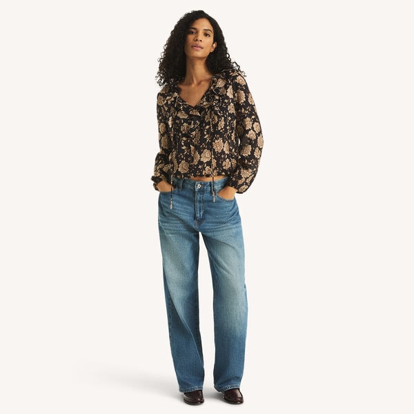 Floral Pullover Shirt