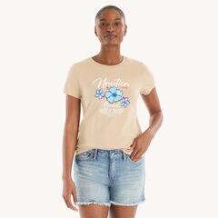 Puff Beach Graphic T-Shirt,Dark Bone White,large
