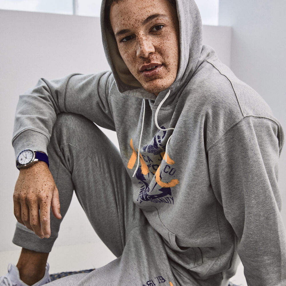 NAUTICA X URBAN NECESSITIES JOGGER,Grey Heather,large