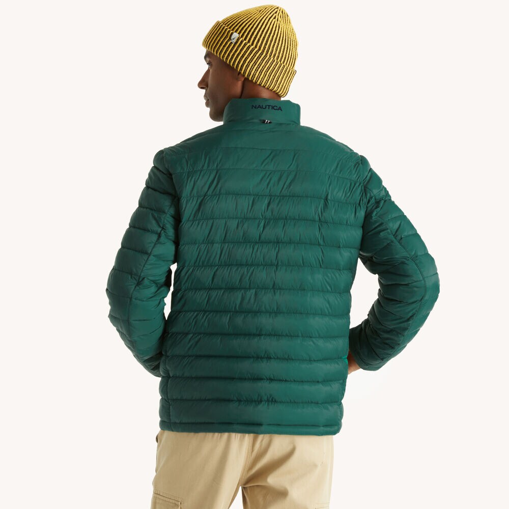 Quilted Jacket,Cosmic Fern,large