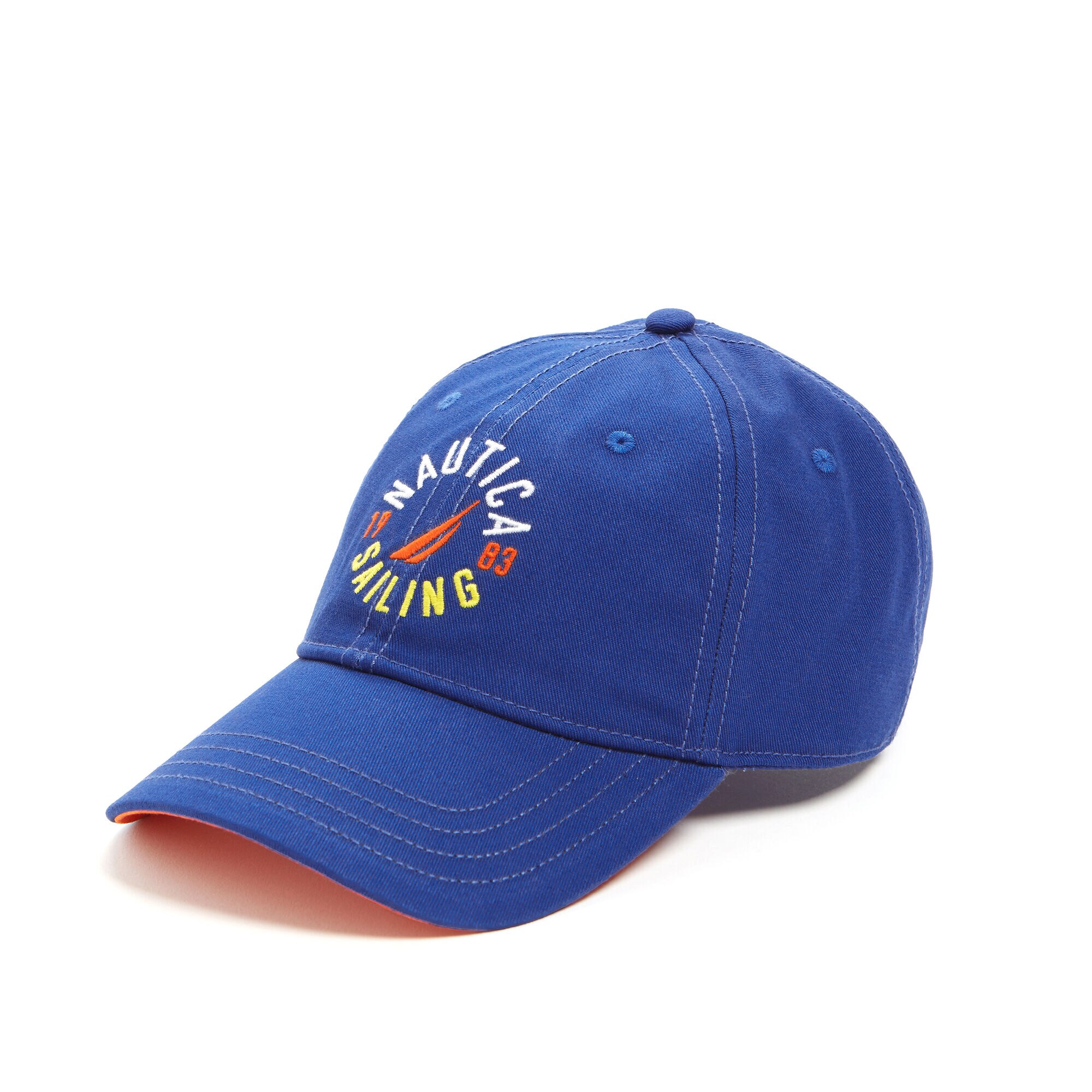 NAUTICA SAILING BASEBALL CAP,Bright Cobalt,large