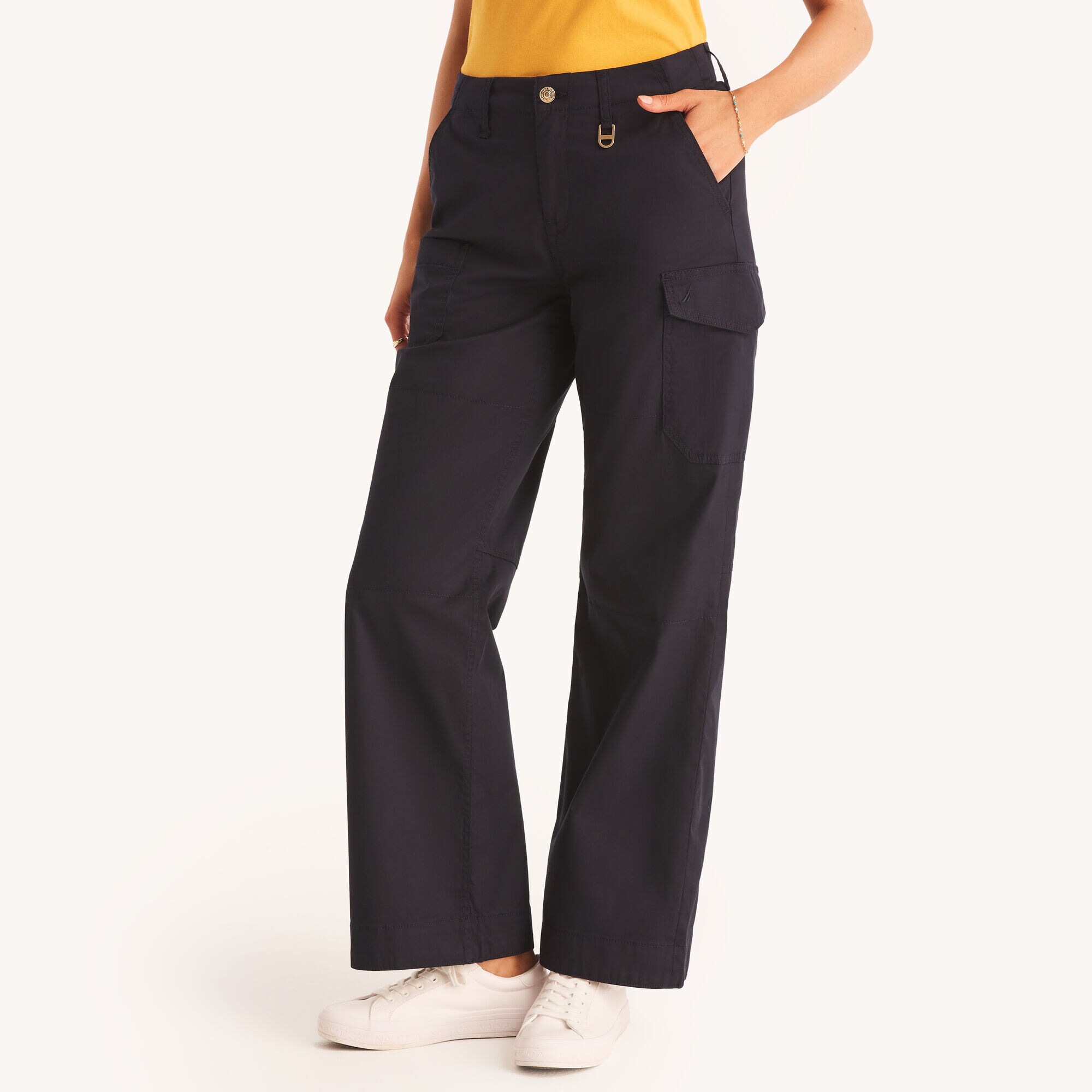 Classic Cargo Pant,Navy,large