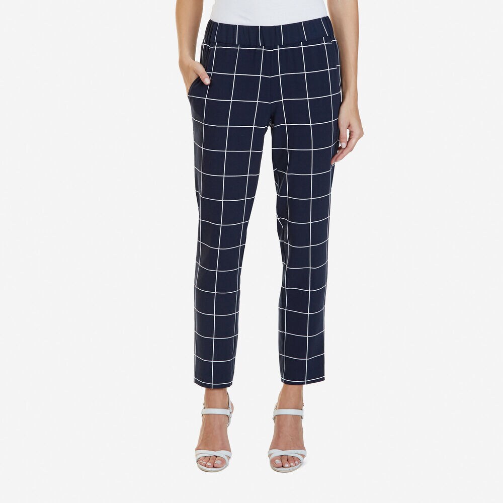 Grid Print Jogger Pant,Stellar Blue Heather,large