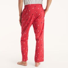 Knit Printed Pajama Pant,Buoy Red,large