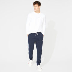 LOGO TRACK PANT,Navy,large