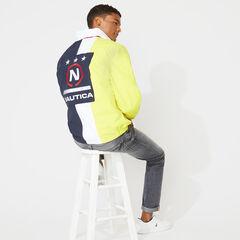 COMPETITION COLORBLOCK JACKET,Navy,large