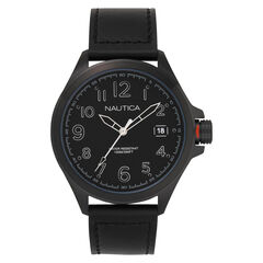 Glen Park Watch with Leather Band,Multi,large