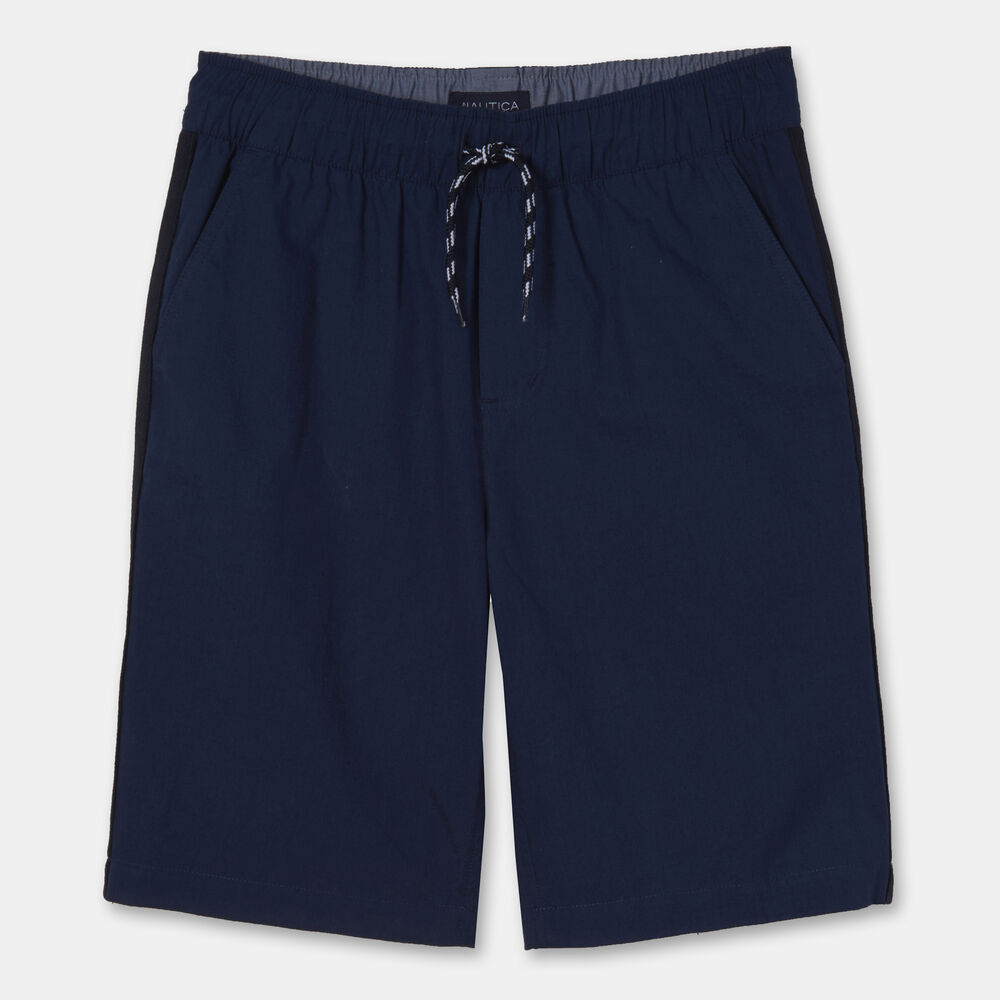 LITTLE BOYS' CODY POPLIN SHORTS (4-7),Bright Cobalt,large