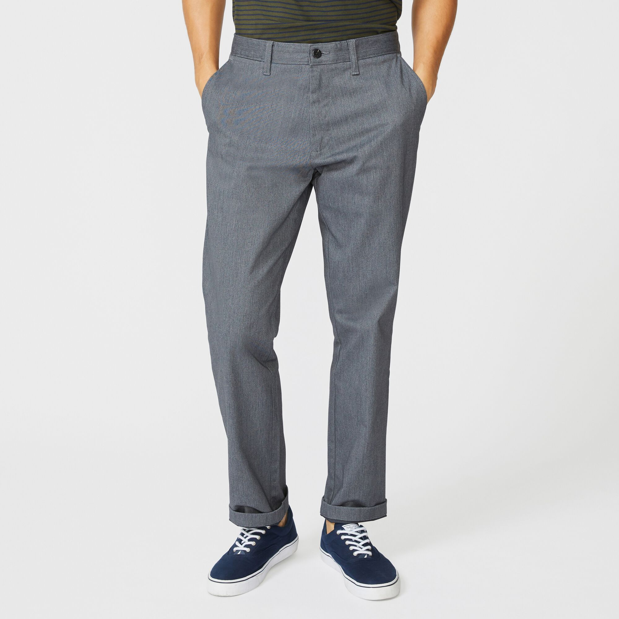 CLASSIC FIT DECK PANT,Heather Grey,large