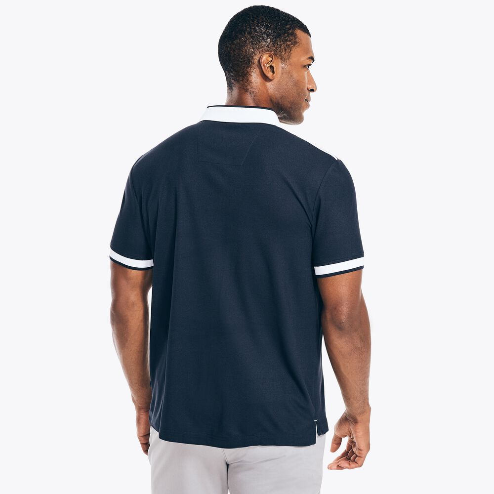 NAVTECH SUSTAINABLY CRAFTED CLASSIC FIT POLO,Navy,large