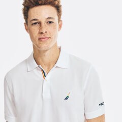 PRIDE CLASSIC FIT POLO,Bright White,large