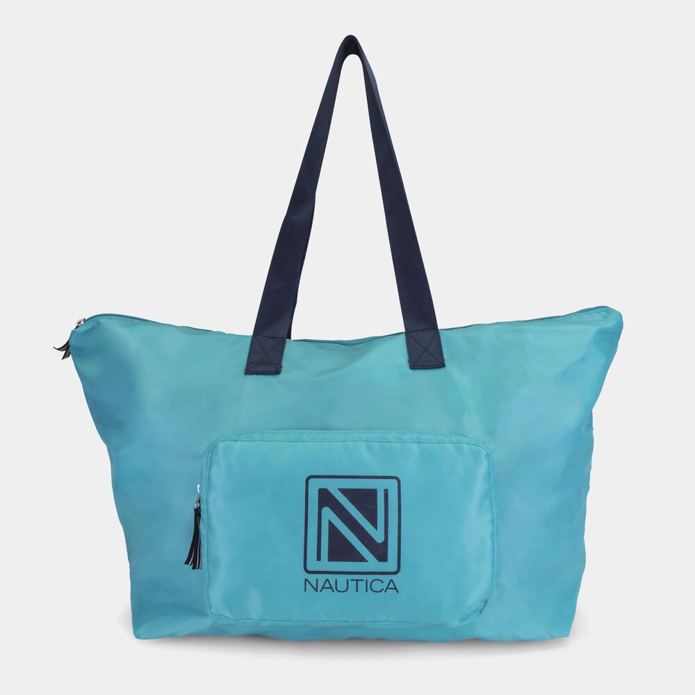 New Tack Packable Large Tote,Turquoise,large