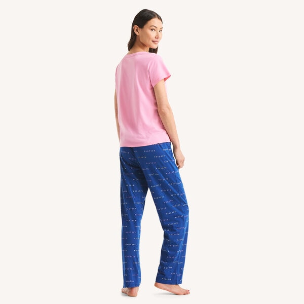 Printed Pajama Pant Set