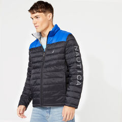 LIGHTWEIGHT TEMPASPHERE REVERSIBLE JACKET,True Black,large
