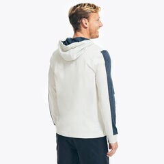 LONG-SLEEVE T-SHIRT HOODIE,Sail White,large