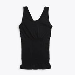 JACQUARD SHAPING TANK, 3-PACK,Dark Brown Heather,large