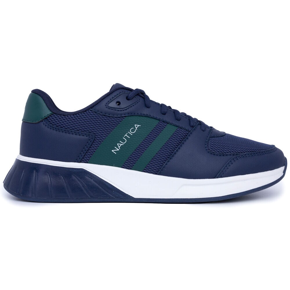 Logo Side-Stripe Sneaker,Ice Blue,large