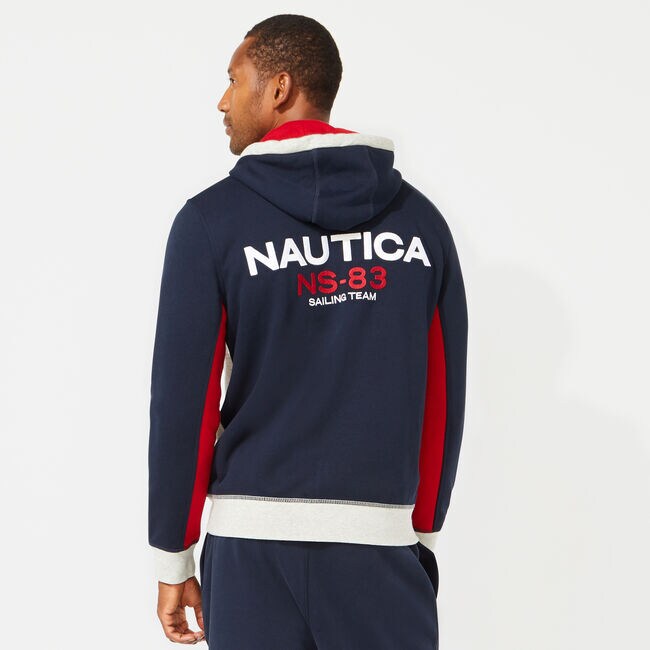 NAUTICA SAILING COLORBLOCKED HOODIE Nautica