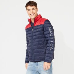 LIGHTWEIGHT TEMPASPHERE REVERSIBLE JACKET,Navy,large