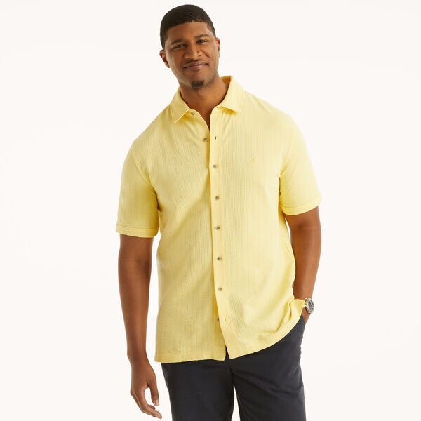 Big & Tall Classic Fit Seersucker Polo