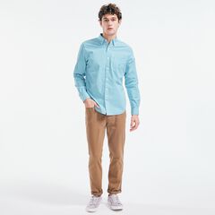 GINGHAM SHIRT,Hawaiian Ocean,large
