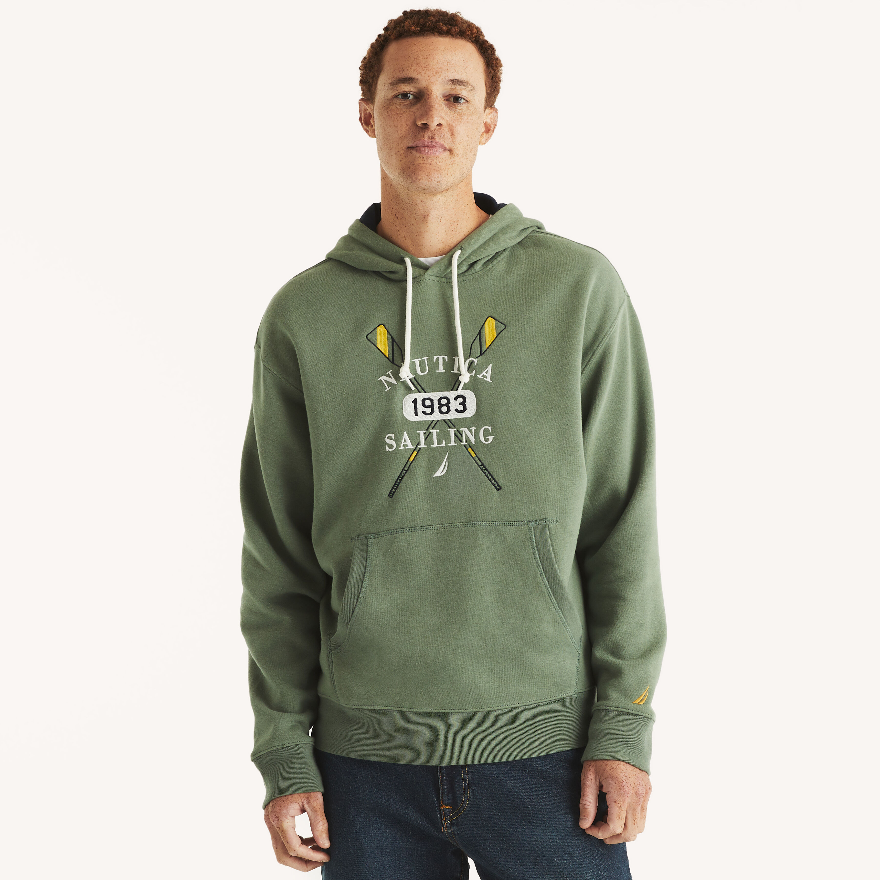 Logo Crewneck Sweatshirt | Nautica