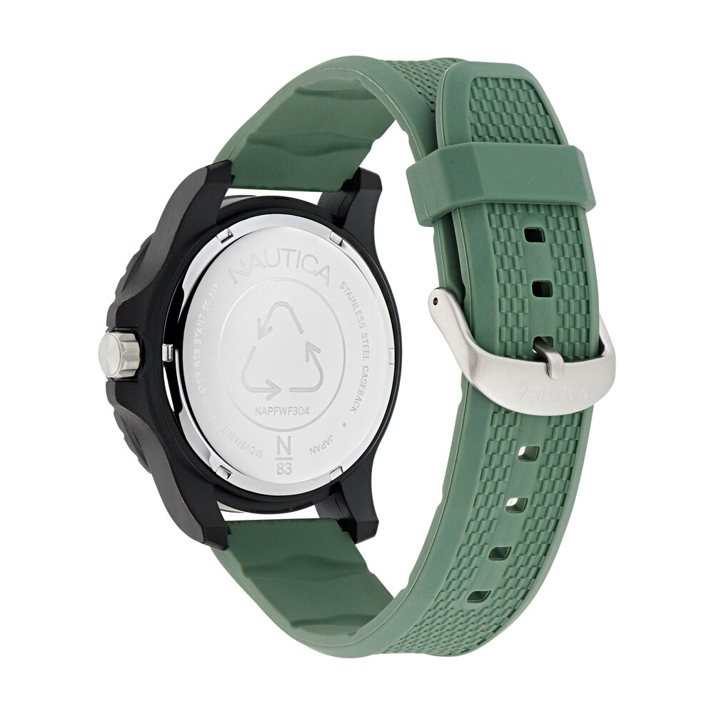Finn World 3-Hand Wheat Fiber Watch,Multi,large