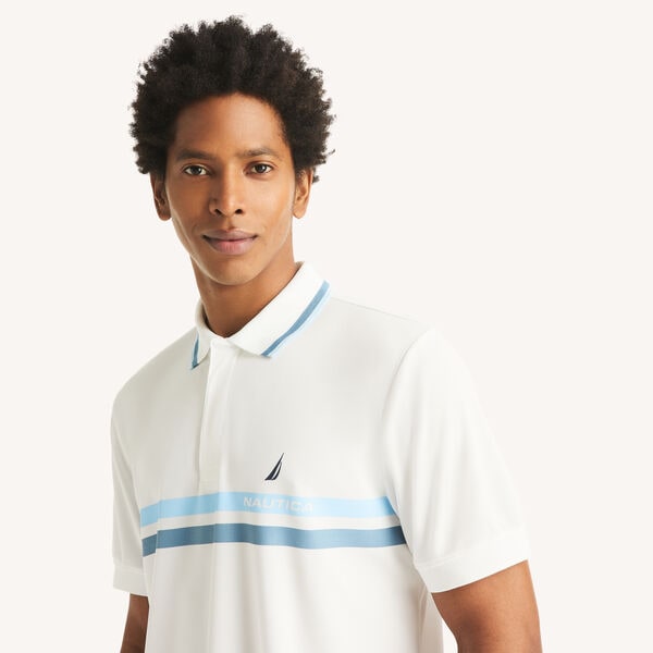 Navtech Striped Classic Fit Polo