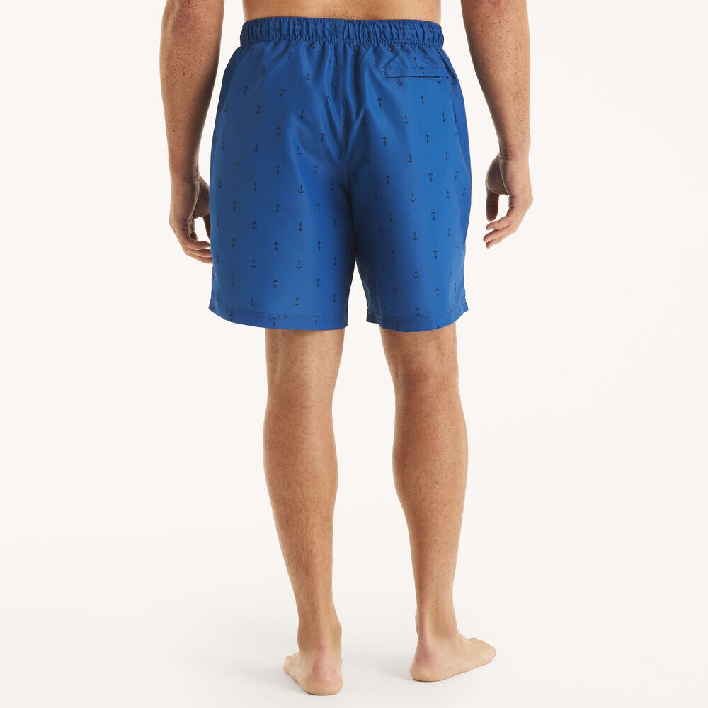 Big & Tall Anchor Printed Quick-Dry Swim,Bright Cobalt,large