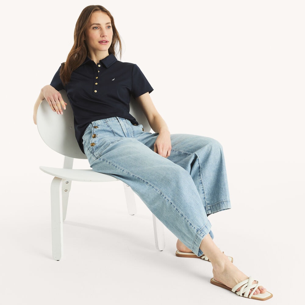 Soft Touch Polo,Navy,large