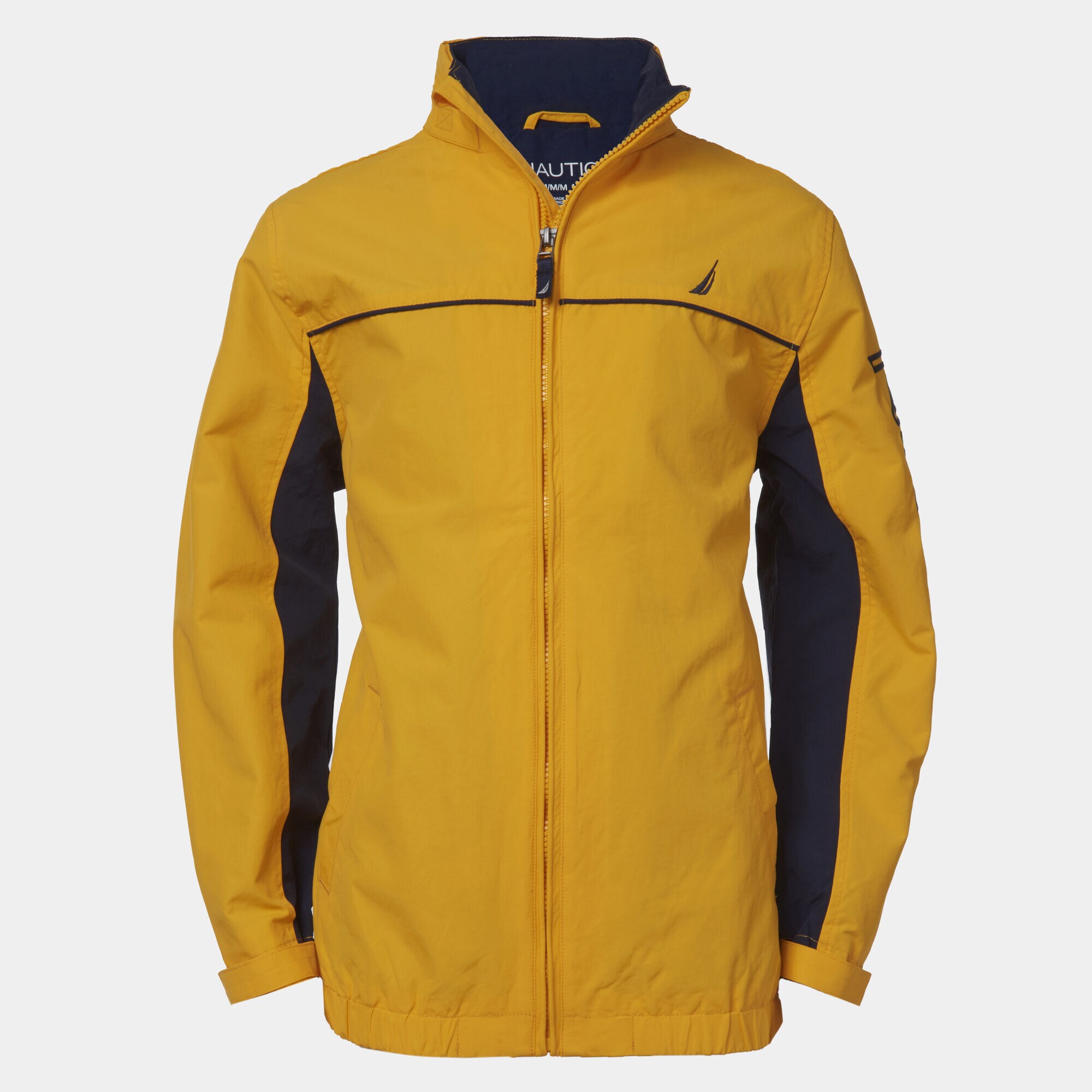 TODDLER BOYS' WATER-RESISTANT COLORBLOCK JACKET (2T-4T),Yellow,large