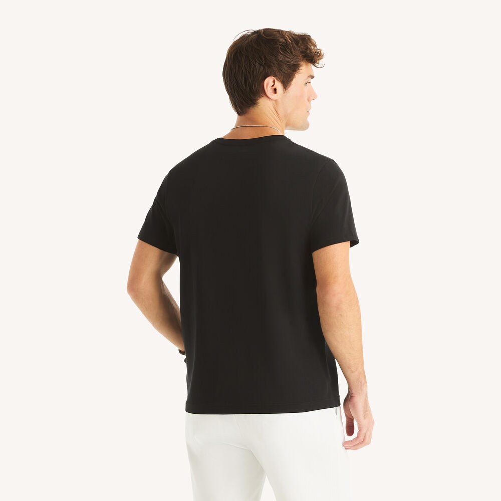 Logo Flag Graphic T-Shirt,True Black,large