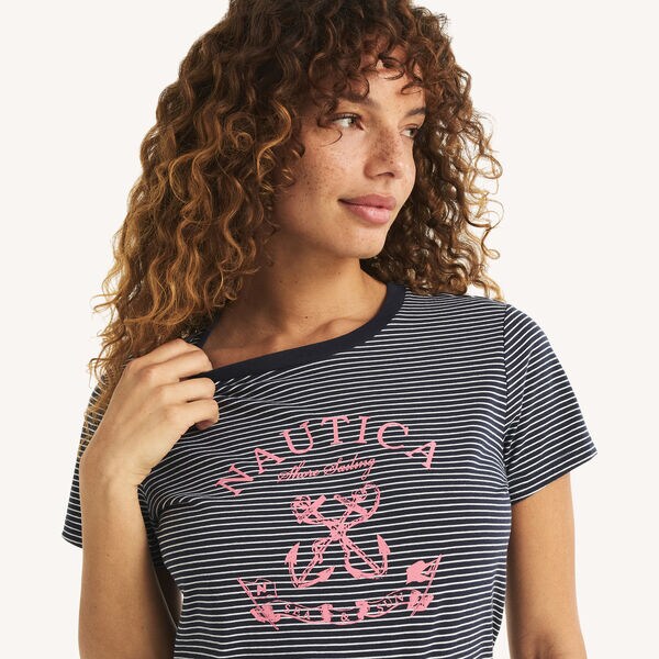 Heritage Anchor Logo Graphic T-Shirt