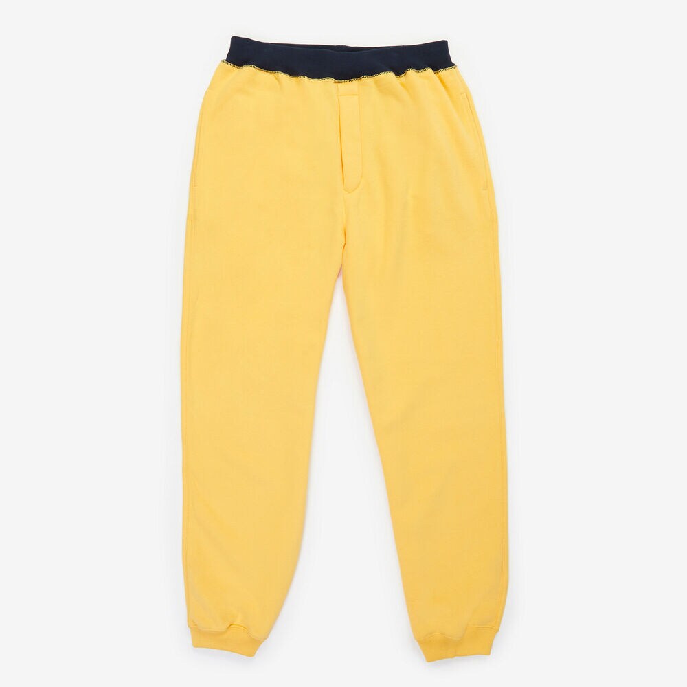 Vintage Nautica Yellow Jogger Sweatpant,Yellow,large