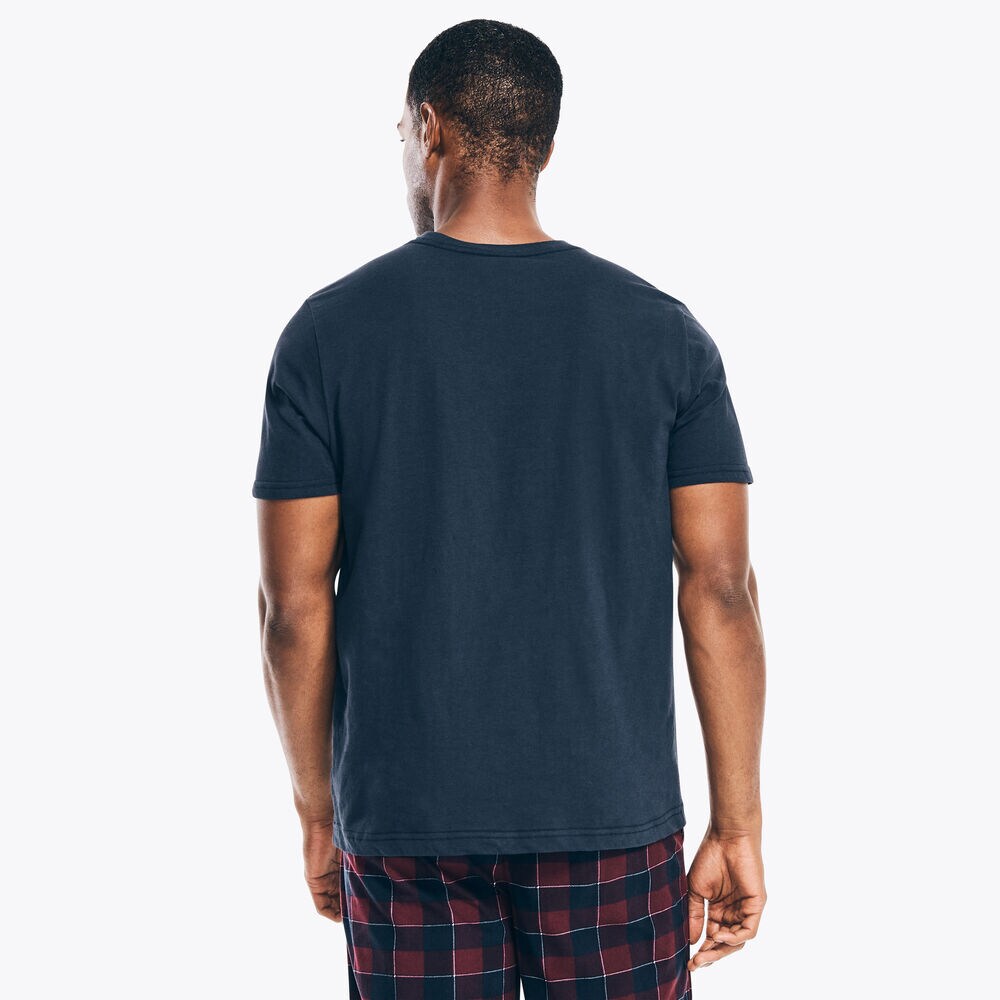 SAILING DIVISION GRAPHIC SLEEP T-SHIRT,Stellar Blue Heather,large