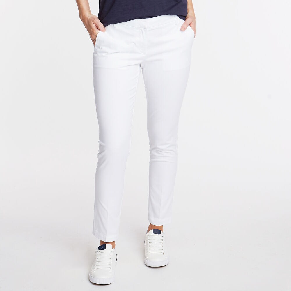 Cuff Chino Pants - 29" Inseam,Bright White,large