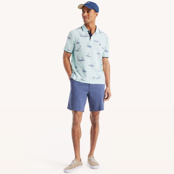 Classic Fit Printed Polo