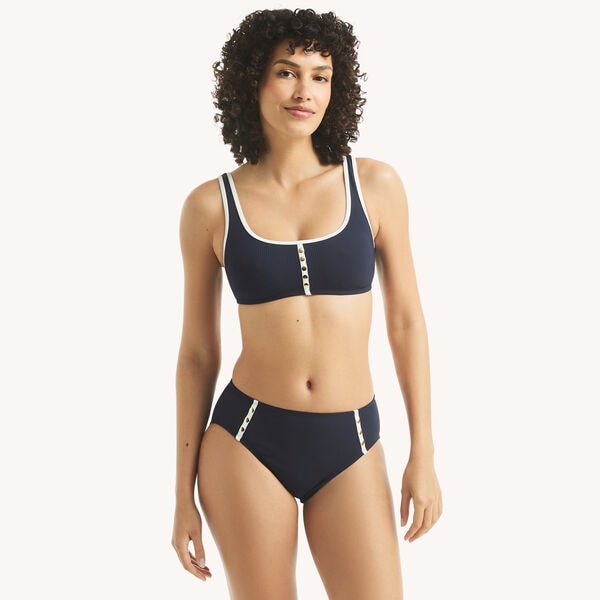 Textured Swim Top